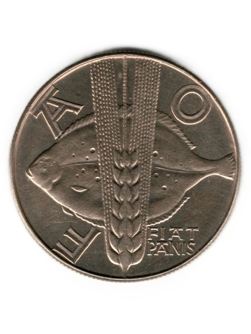 1971 Poland 10 Zlotych FAO coin